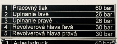 Gravírovaný elox. hliník 2